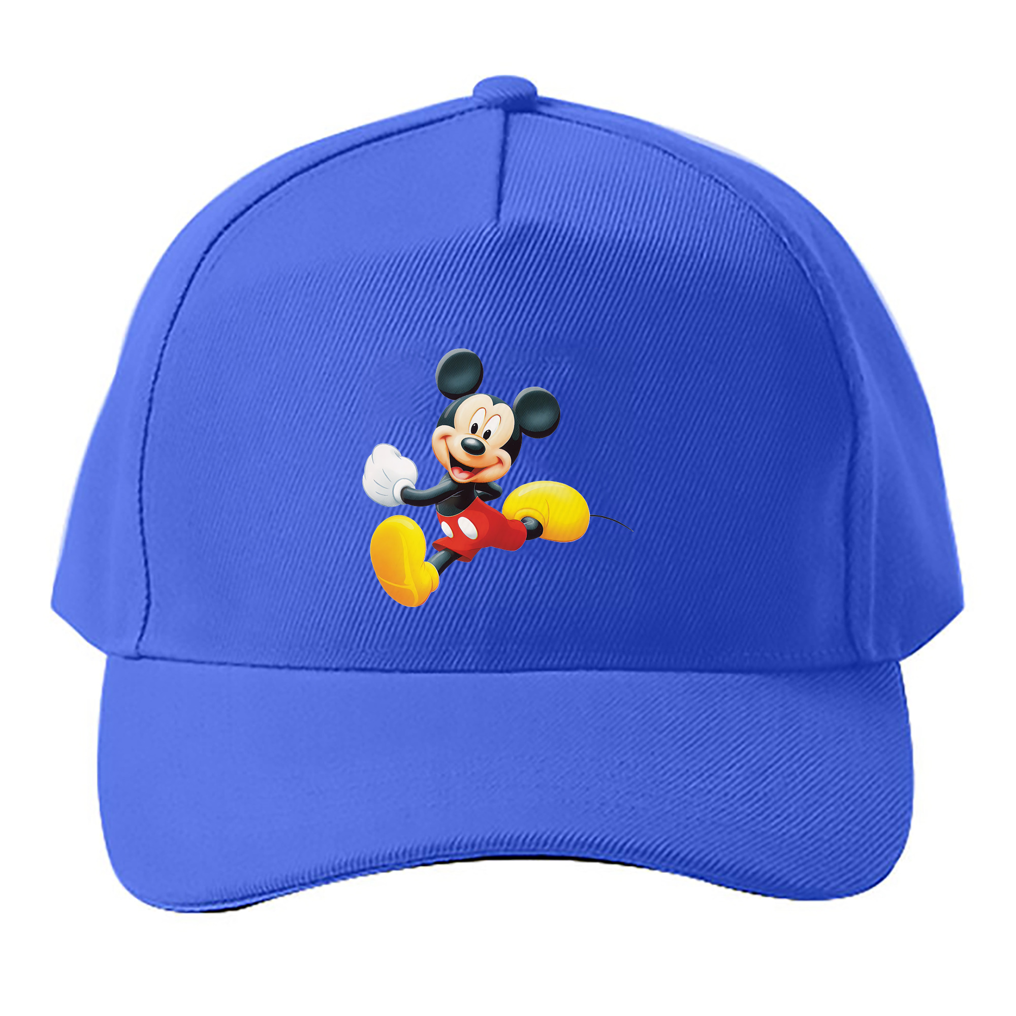 （画像用） ミッキーマウス Mickey Mouse ベースボールキャップ 綿100％ 男女兼用 帽子 スポーツ